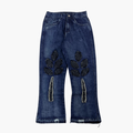 Flared Semi Baggy Jean Eyes | Jean Flared Semi Baggy de Moda Streetwear - Nodoka Magik