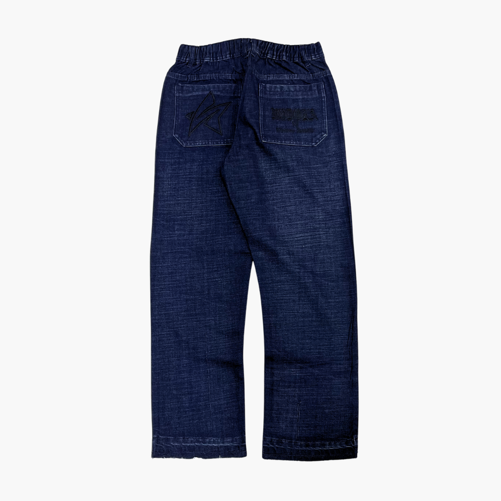Semi Baggy Jean Ghost | Jean Semi Baggy de Moda Streetwear - Nodoka Magik