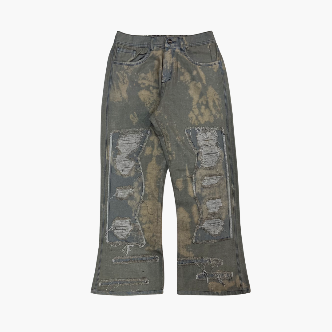 Flared Semi Baggy Jean | Jean Flared Semi Baggy de Moda Streetwear - Nodoka Magik
