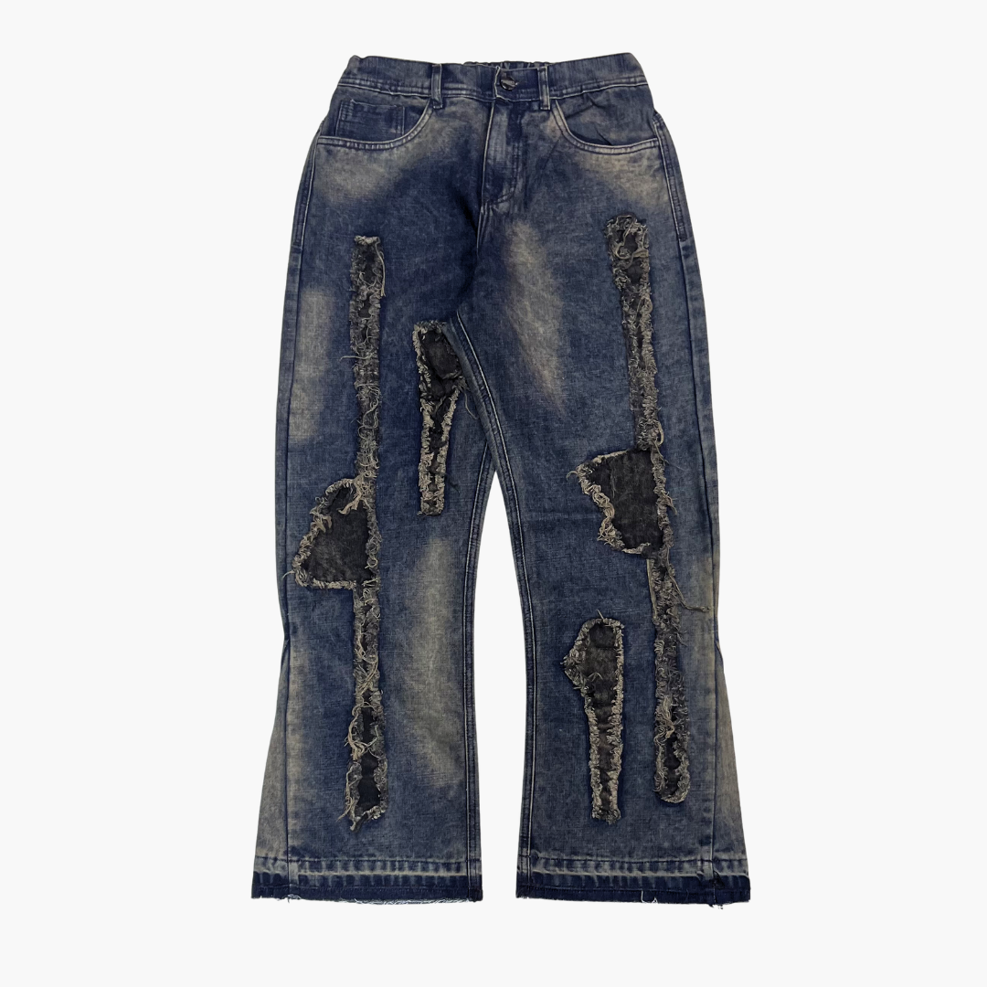 Flared Semi Baggy Jean | Jean Flared Semi Baggy de Moda Streetwear - Nodoka Magik