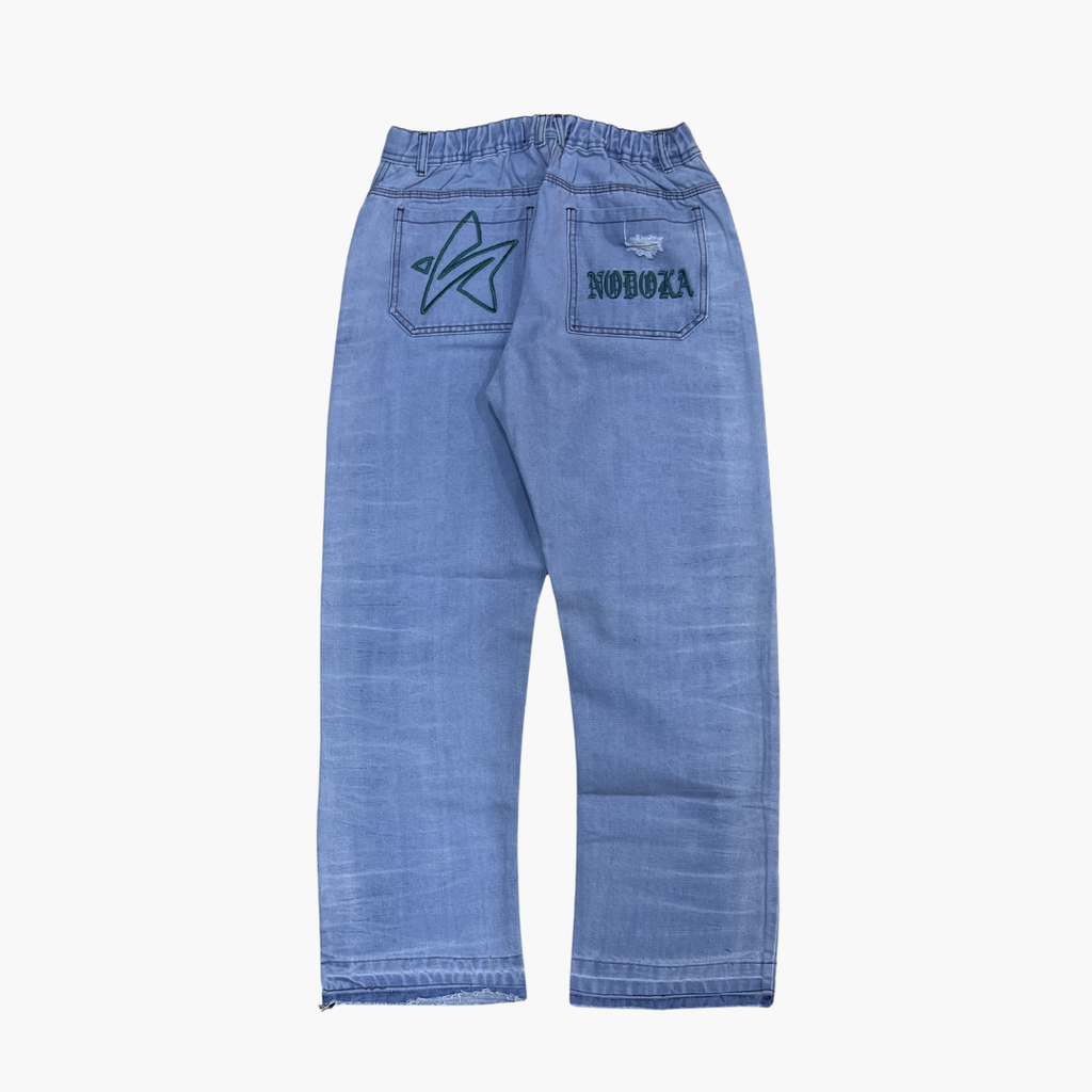 Semi Baggy Jean Ghost | Jean Semi Baggy de Moda Streetwear - Nodoka Magik