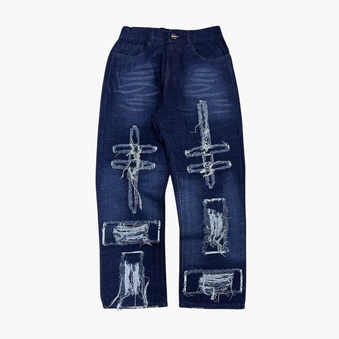 Semi Baggy Jean | Jean Semi Baggy de Moda Streetwear - Nodoka Magik