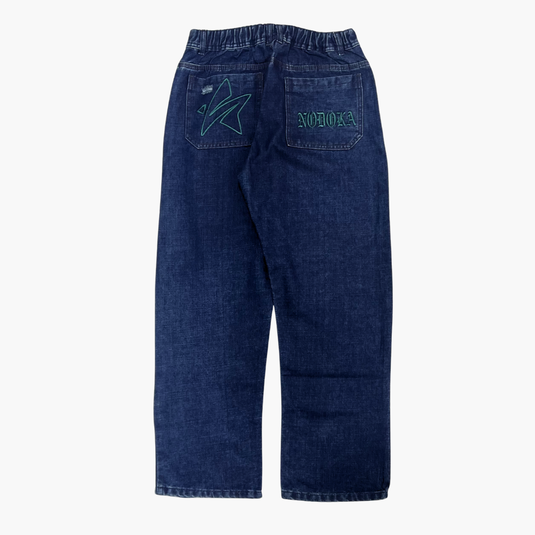 Semi Baggy Jean Ghost | Jean Semi Baggy de Moda Streetwear - Nodoka Magik