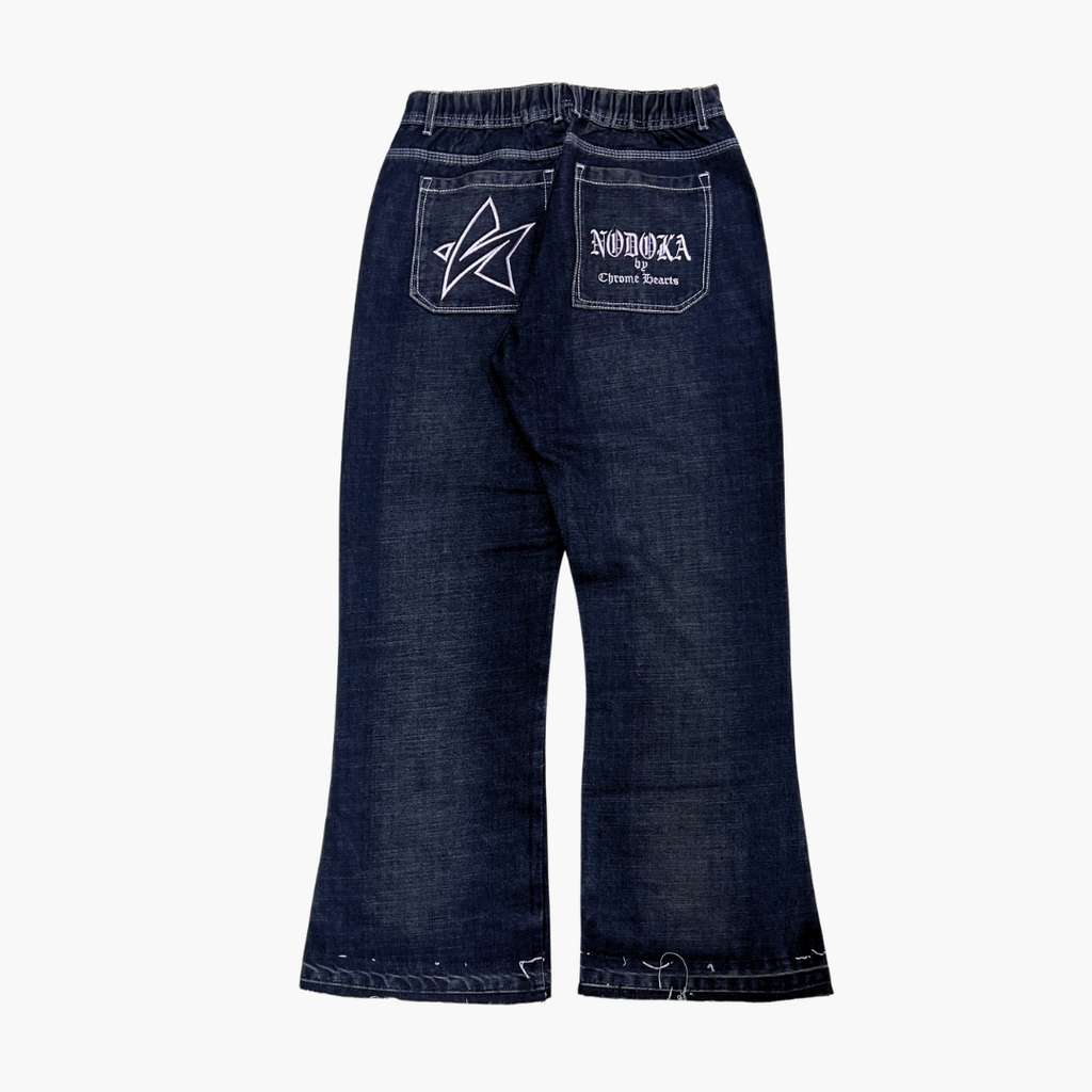 Flared Semi Baggy Jean ETERNAL | Jean Flared Semi Baggy de Moda Streetwear - Nodoka Magik