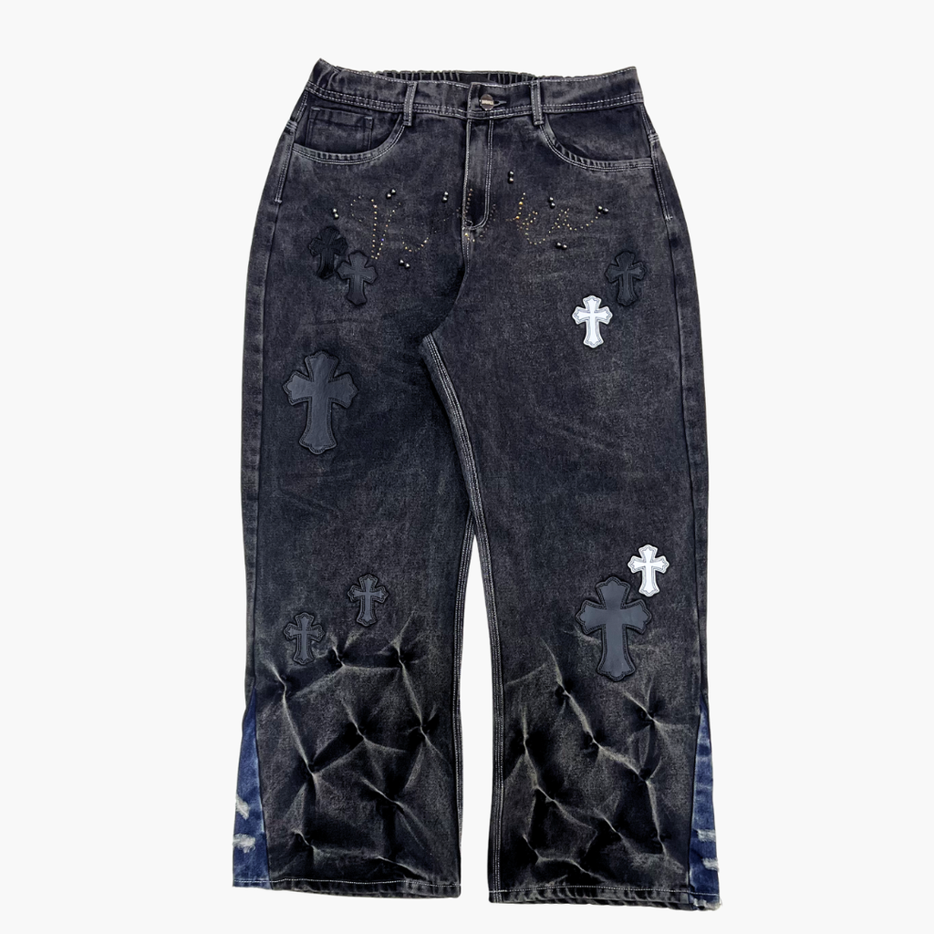 Flared Baggy Jean Nodoka ETERNAL | Jean Acampanado Baggy de Estilo Retro - Nodoka Magik