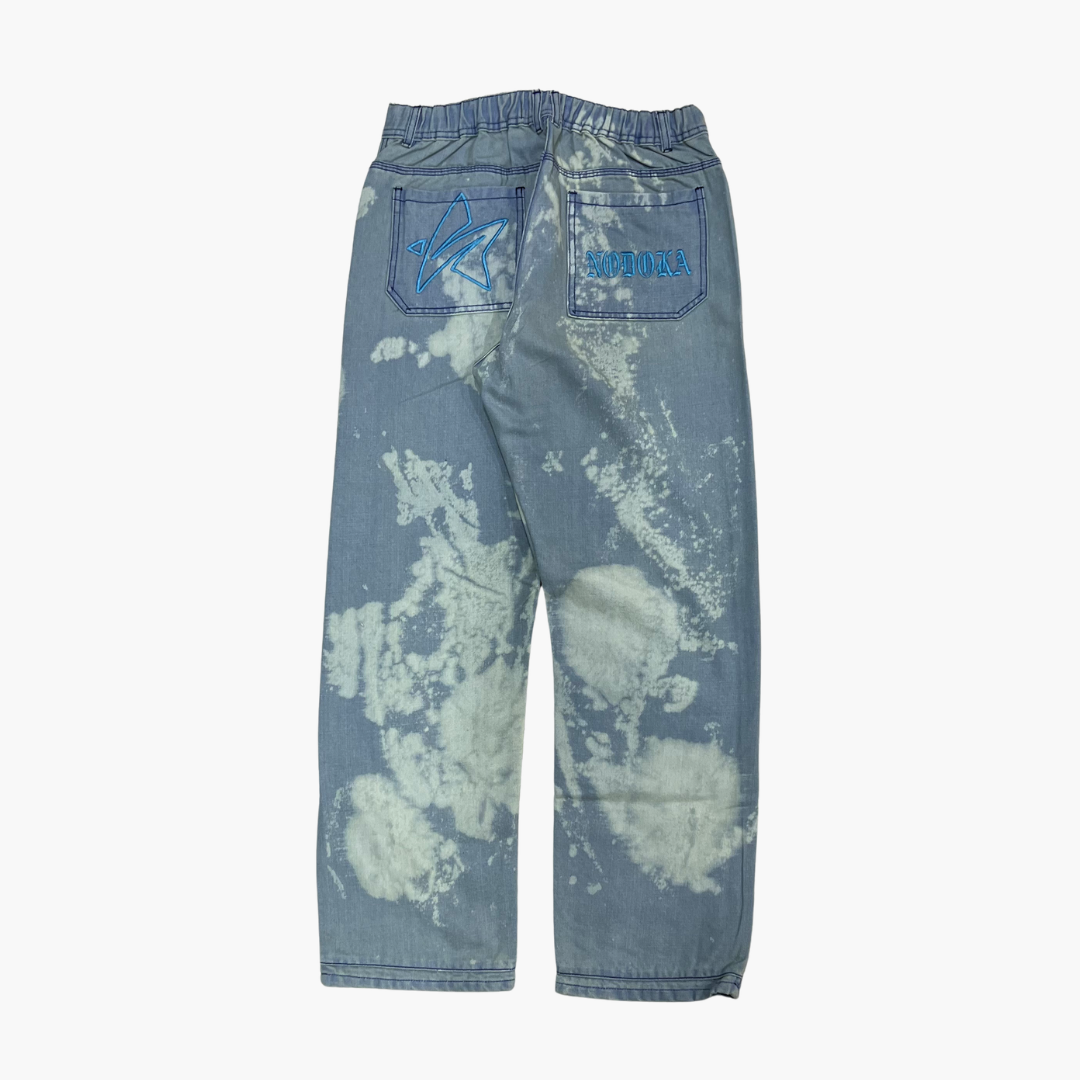 Semi Baggy Jean ETERNAL | Jean Semi Baggy de Moda Streetwear - Nodoka Magik