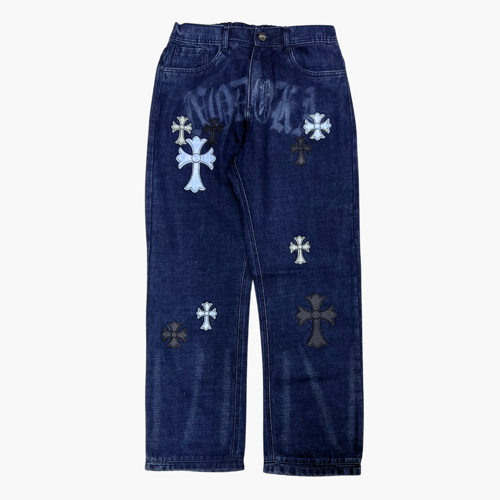 Semi Baggy Jean ETERNAL | Jean Semi Baggy de Moda Streetwear - Nodoka Magik