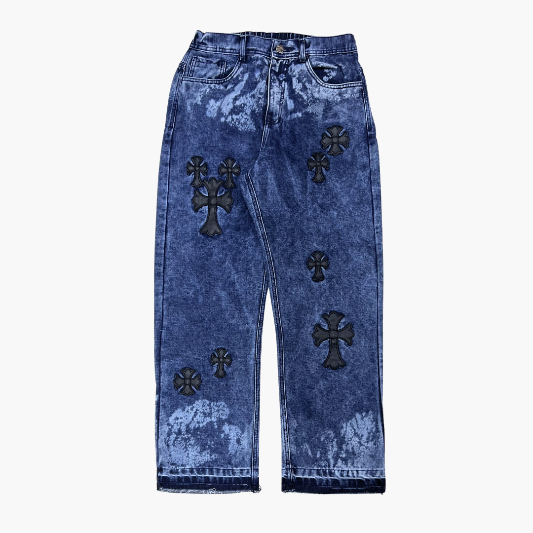 Semi Baggy Jean ETERNAL | Jean Semi Baggy de Moda Streetwear - Nodoka Magik