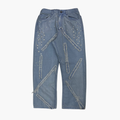 Semi Baggy Jean | Jean Semi Baggy de Moda Streetwear - Nodoka Magik