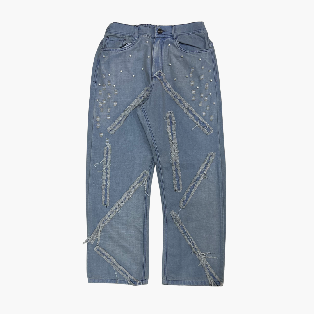 Semi Baggy Jean | Jean Semi Baggy de Moda Streetwear - Nodoka Magik