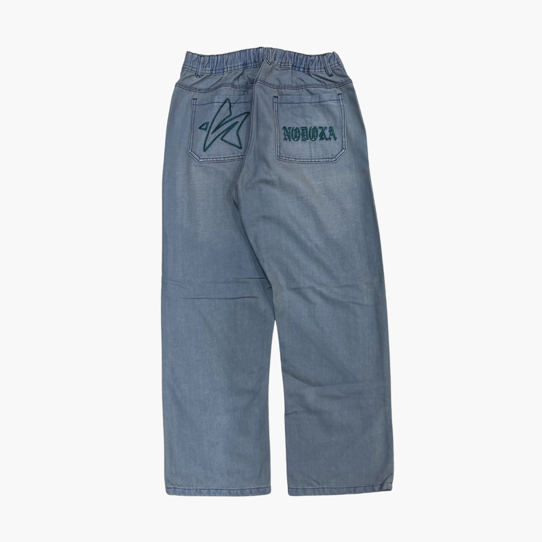Semi Baggy Jean | Jean Semi Baggy de Moda Streetwear - Nodoka Magik