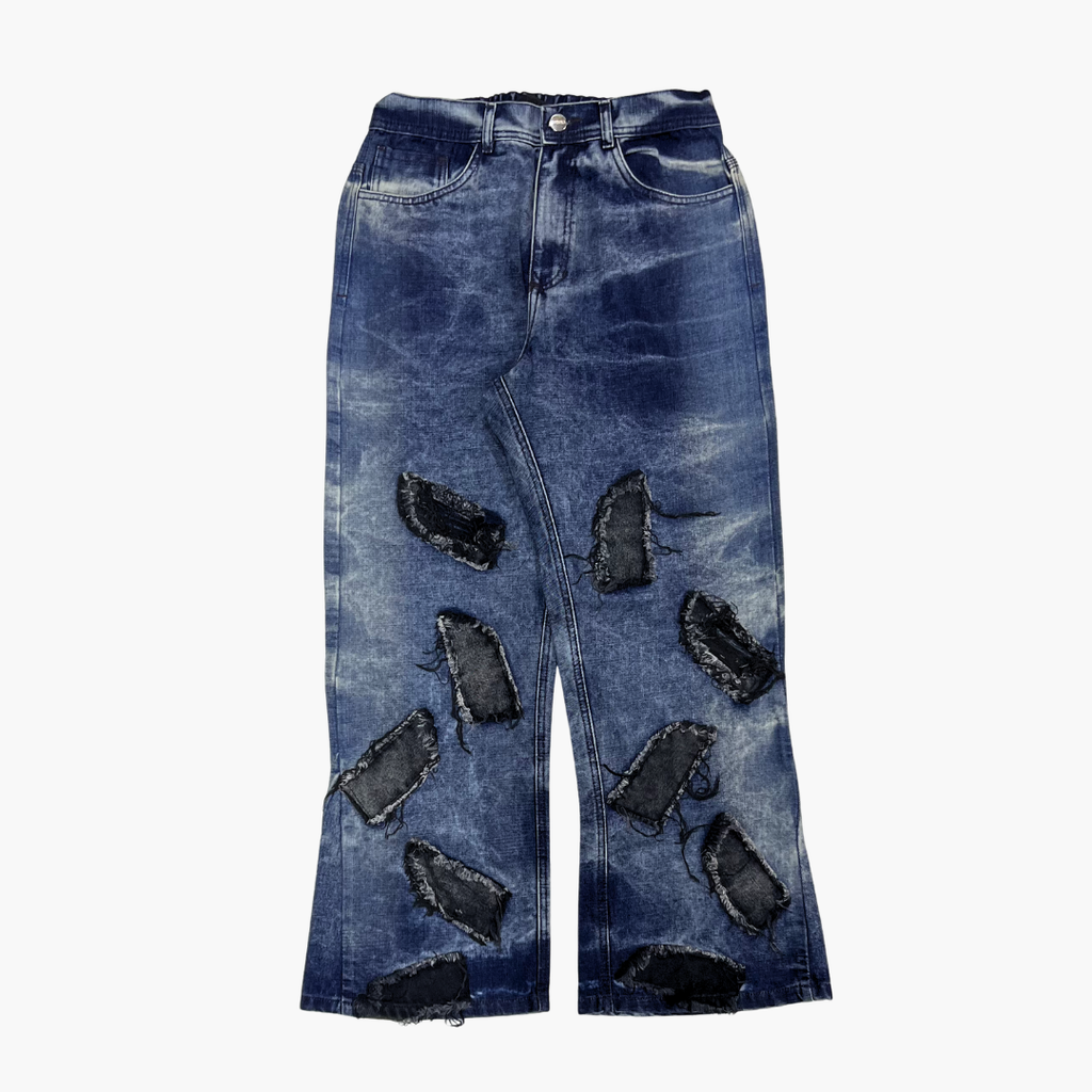 Flared Semi Baggy Jean | Jean Flared Semi Baggy de Moda Streetwear - Nodoka Magik