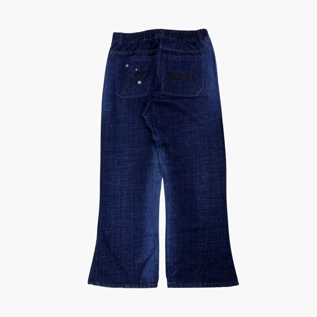 Flared Semi Baggy Jean Nodoka | Jean Flared Semi Baggy de Moda Streetwear - Nodoka Magik