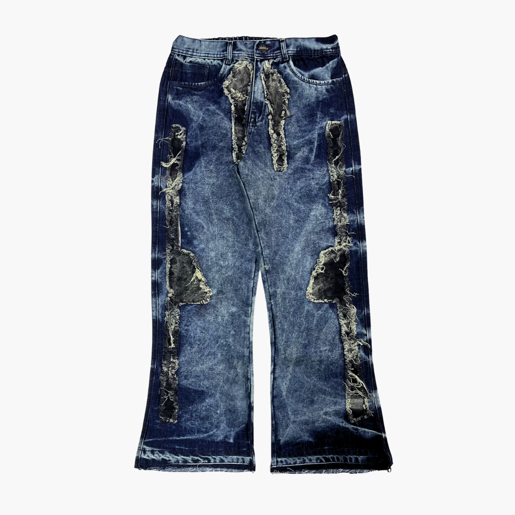 Flared Semi Baggy Jean | Jean Flared Semi Baggy de Moda Streetwear - Nodoka Magik