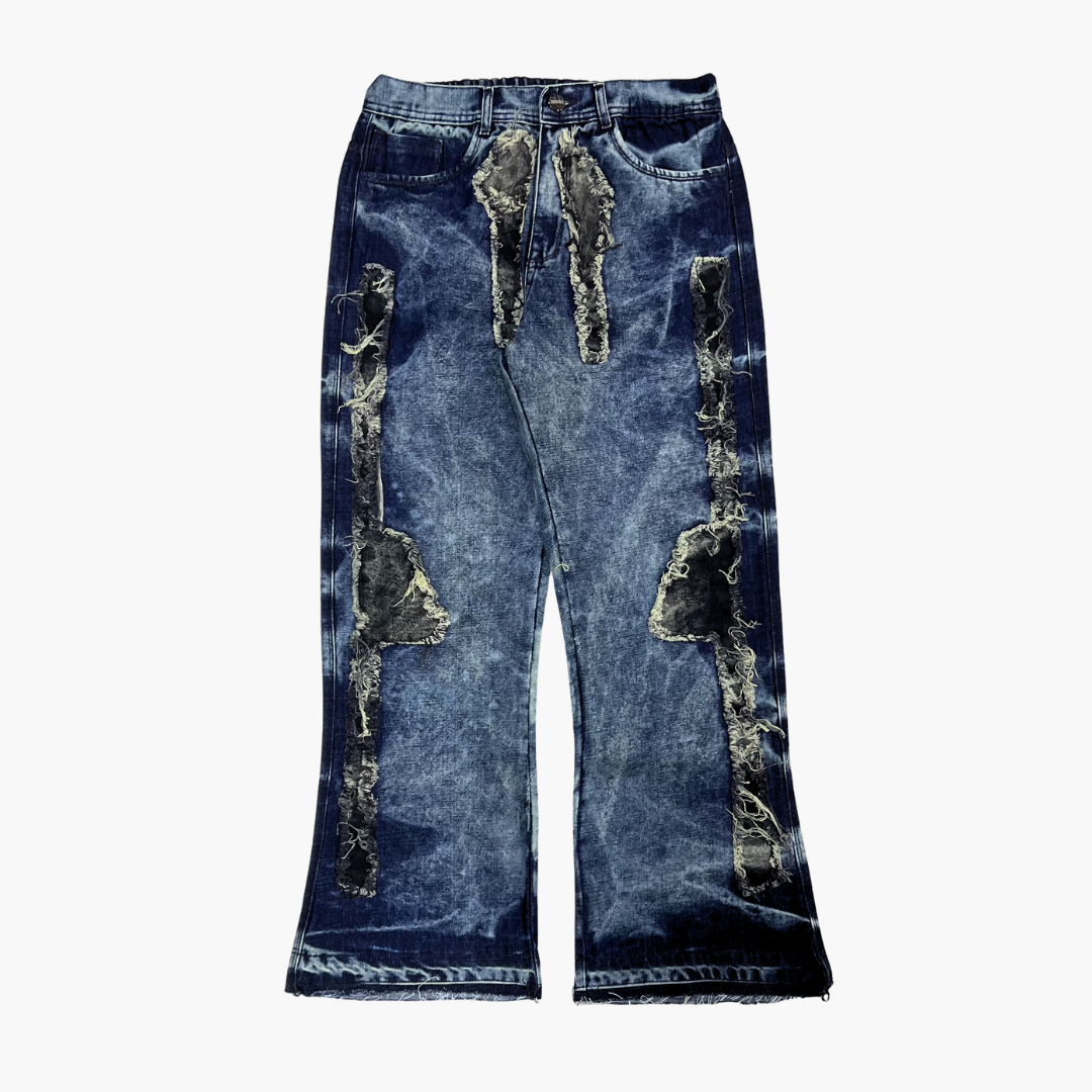 Flared Semi Baggy Jean | Jean Flared Semi Baggy de Moda Streetwear - Nodoka Magik