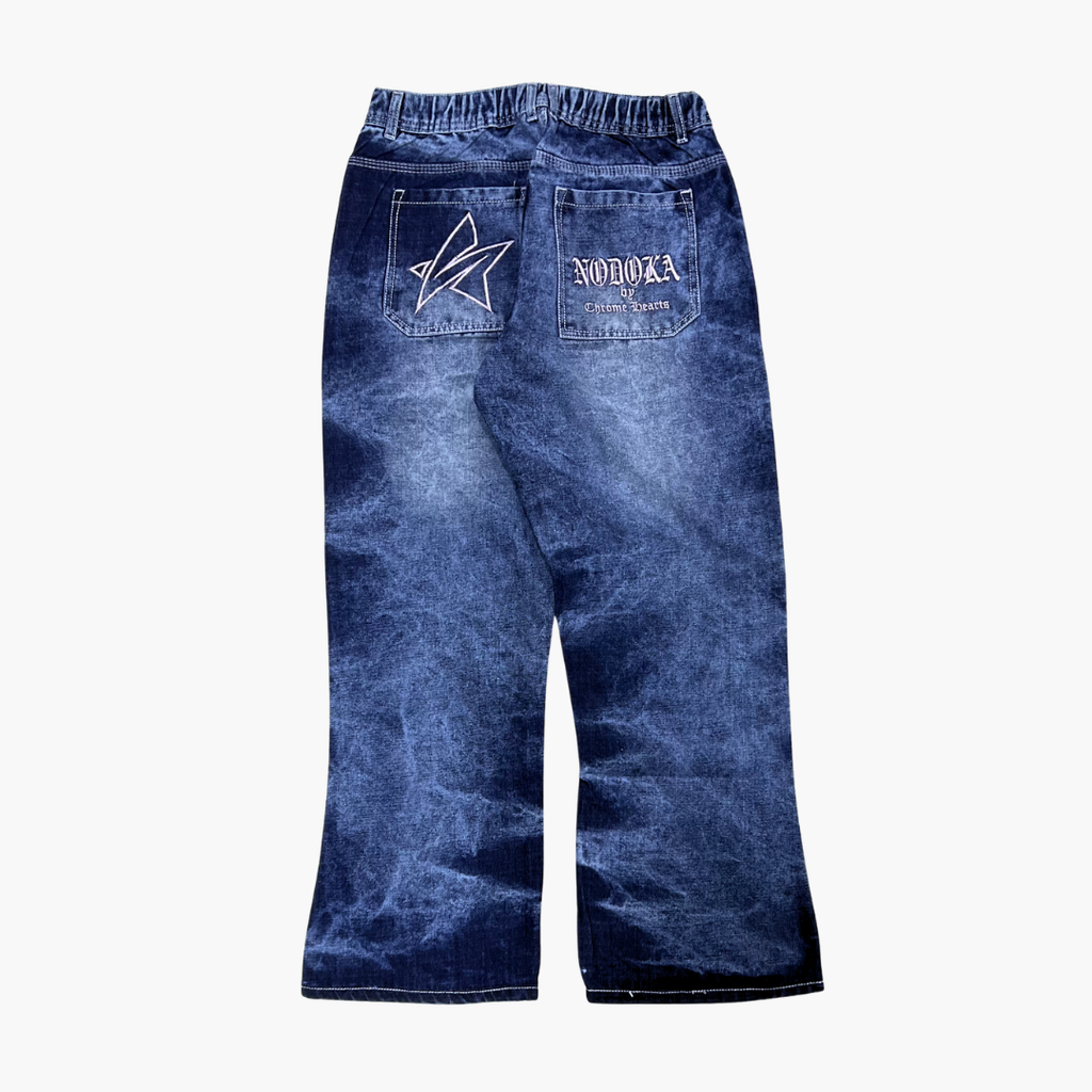 Flared Semi Baggy Jean ETERNAL | Jean Flared Semi Baggy de Moda Streetwear - Nodoka Magik