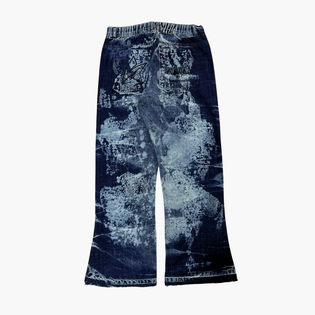 Flared Semi Baggy Jean | Jean Flared Semi Baggy de Moda Streetwear - Nodoka Magik