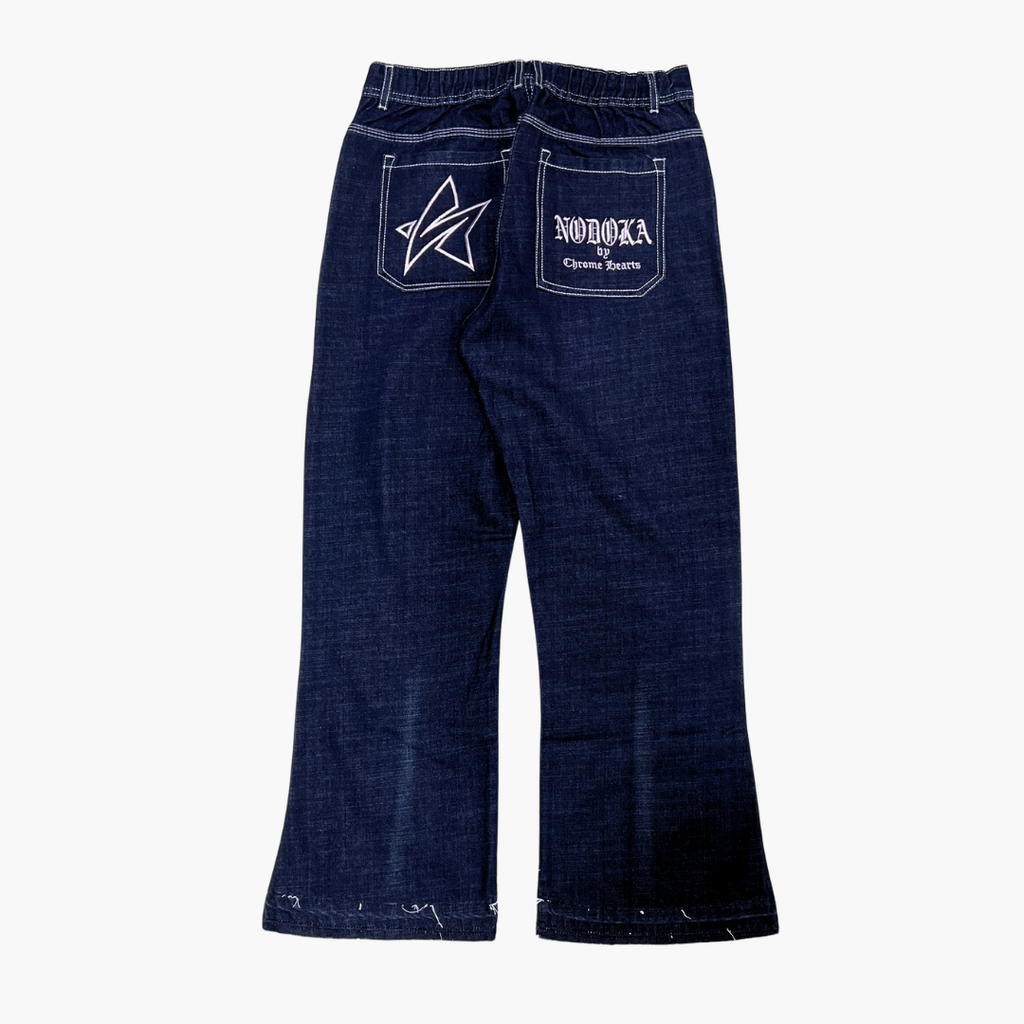 Flared Semi Baggy Jean ETERNAL | Jean Flared Semi Baggy de Moda Streetwear - Nodoka Magik