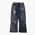 Flared Semi Baggy Jean ETERNAL | Jean Flared Semi Baggy de Moda Streetwear - Nodoka Magik