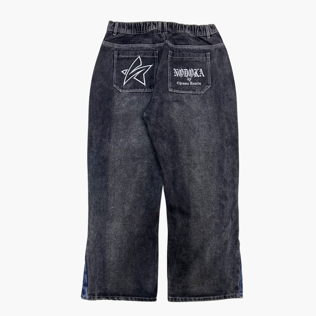 Flared Baggy Jean Nodoka ETERNAL | Jean Acampanado Baggy de Estilo Retro - Nodoka Magik