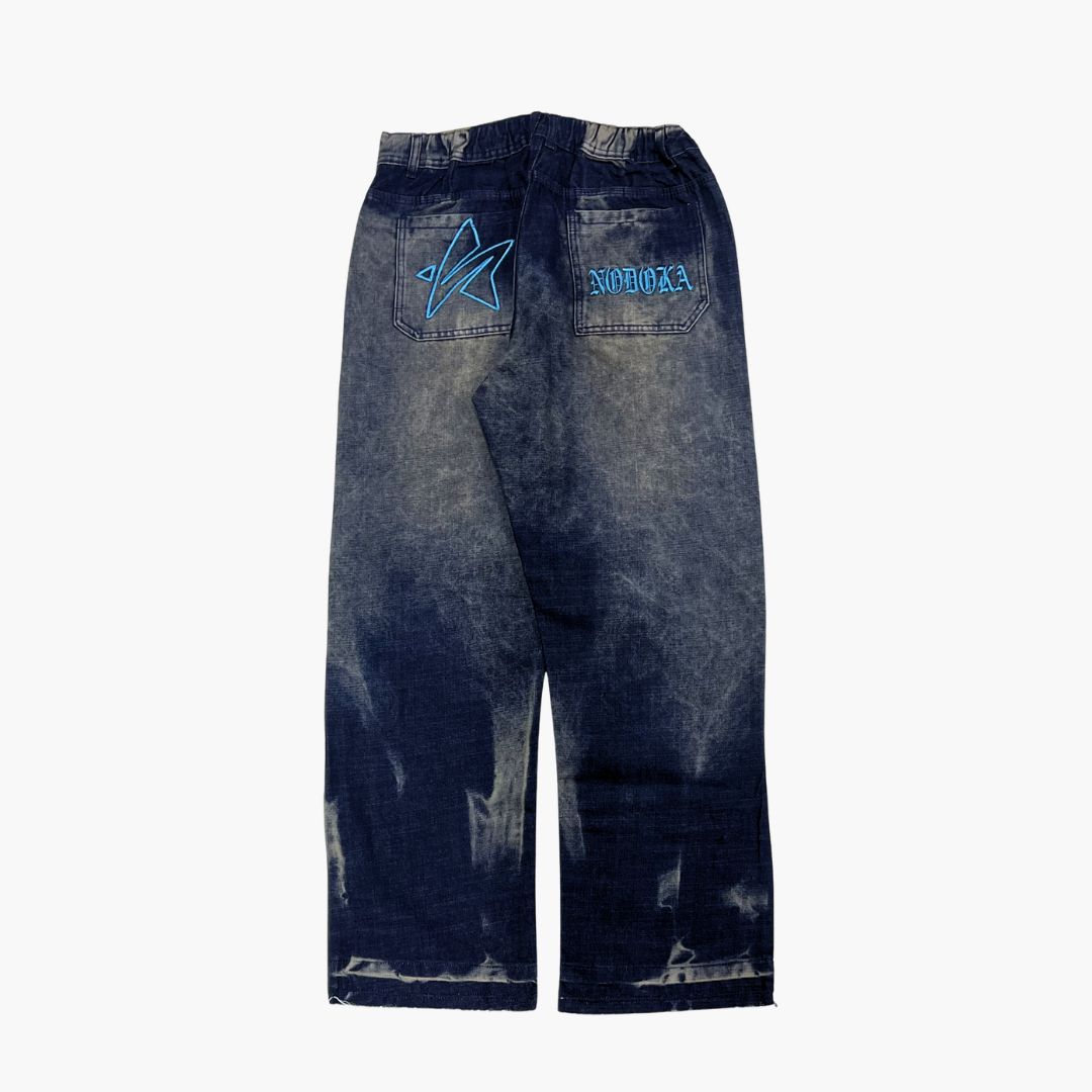 Semi Baggy Jean ETERNAL | Jean Semi Baggy de Moda Streetwear - Nodoka Magik
