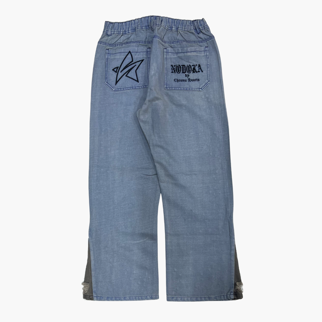 Flared Semi Baggy Jean ETERNAL | Jean Flared Semi Baggy de Moda Streetwear - Nodoka Magik