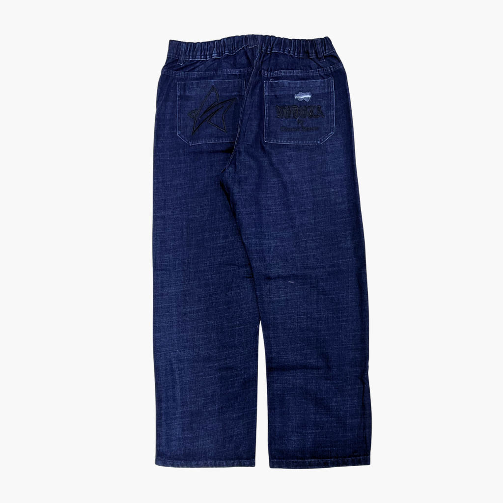 Semi Baggy Jean ETERNAL | Jean Semi Baggy de Moda Streetwear - Nodoka Magik
