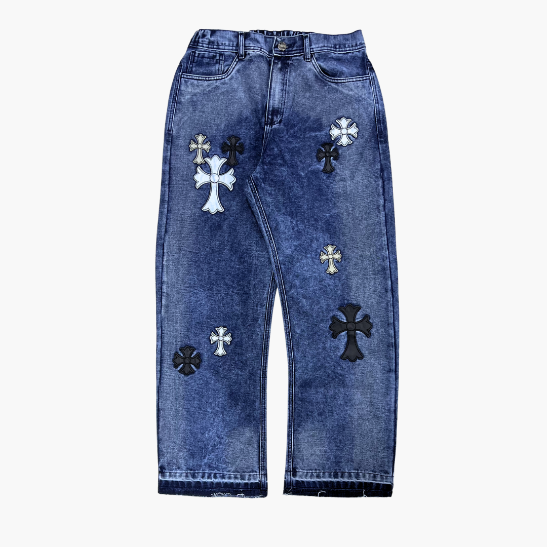 Semi Baggy Jean ETERNAL | Jean Semi Baggy de Moda Streetwear - Nodoka Magik