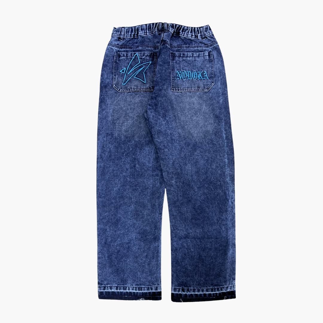 Semi Baggy Jean ETERNAL | Jean Semi Baggy de Moda Streetwear - Nodoka Magik