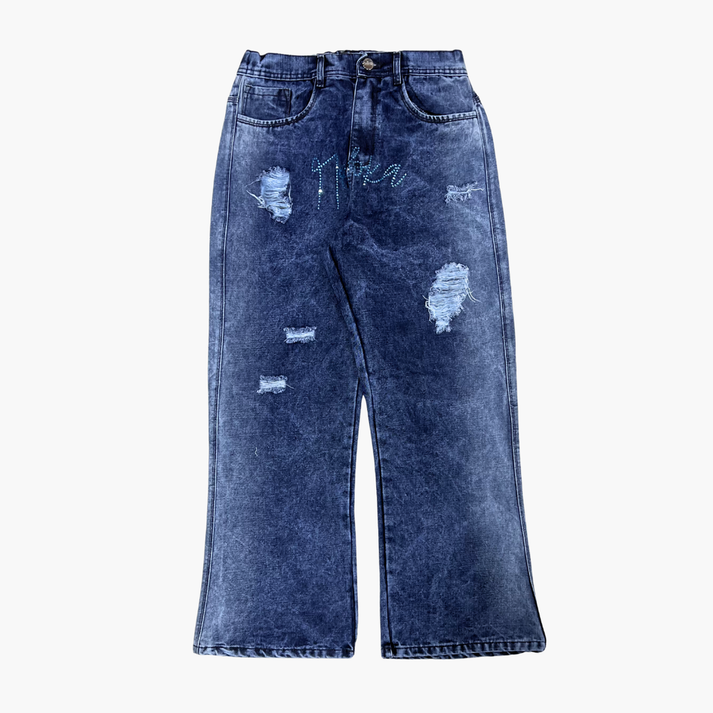 Flared Semi Baggy Jean Nodoka | Jean Flared Semi Baggy de Moda Streetwear - Nodoka Magik