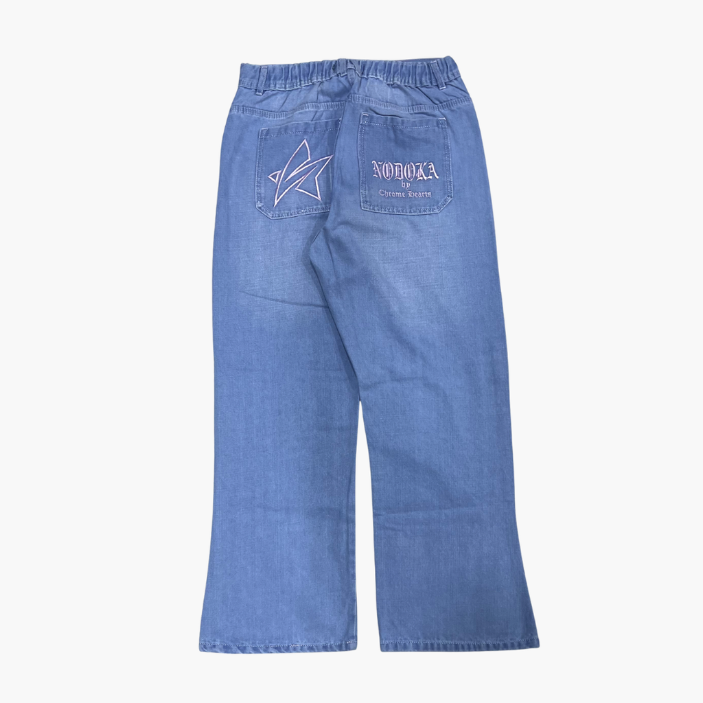 Flared Semi Baggy Jean ETERNAL | Jean Flared Semi Baggy de Moda Streetwear - Nodoka Magik