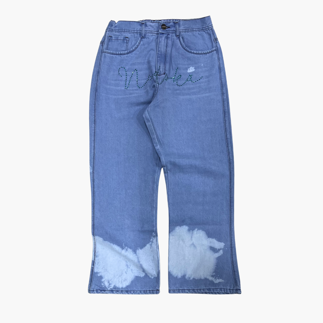Flared Semi Baggy Jean Nodoka | Jean Flared Semi Baggy de Moda Streetwear - Nodoka Magik