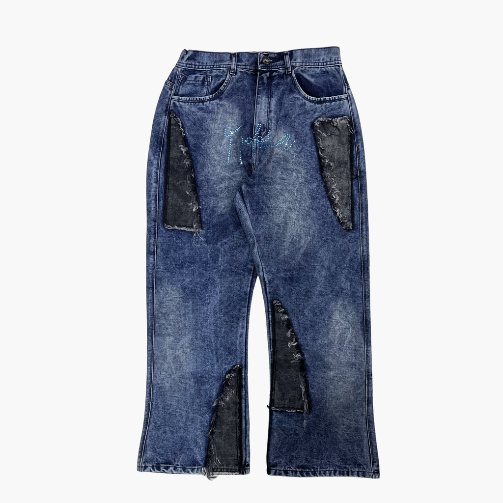 Flared Semi Baggy Jean Nodoka | Jean Flared Semi Baggy de Moda Streetwear - Nodoka Magik