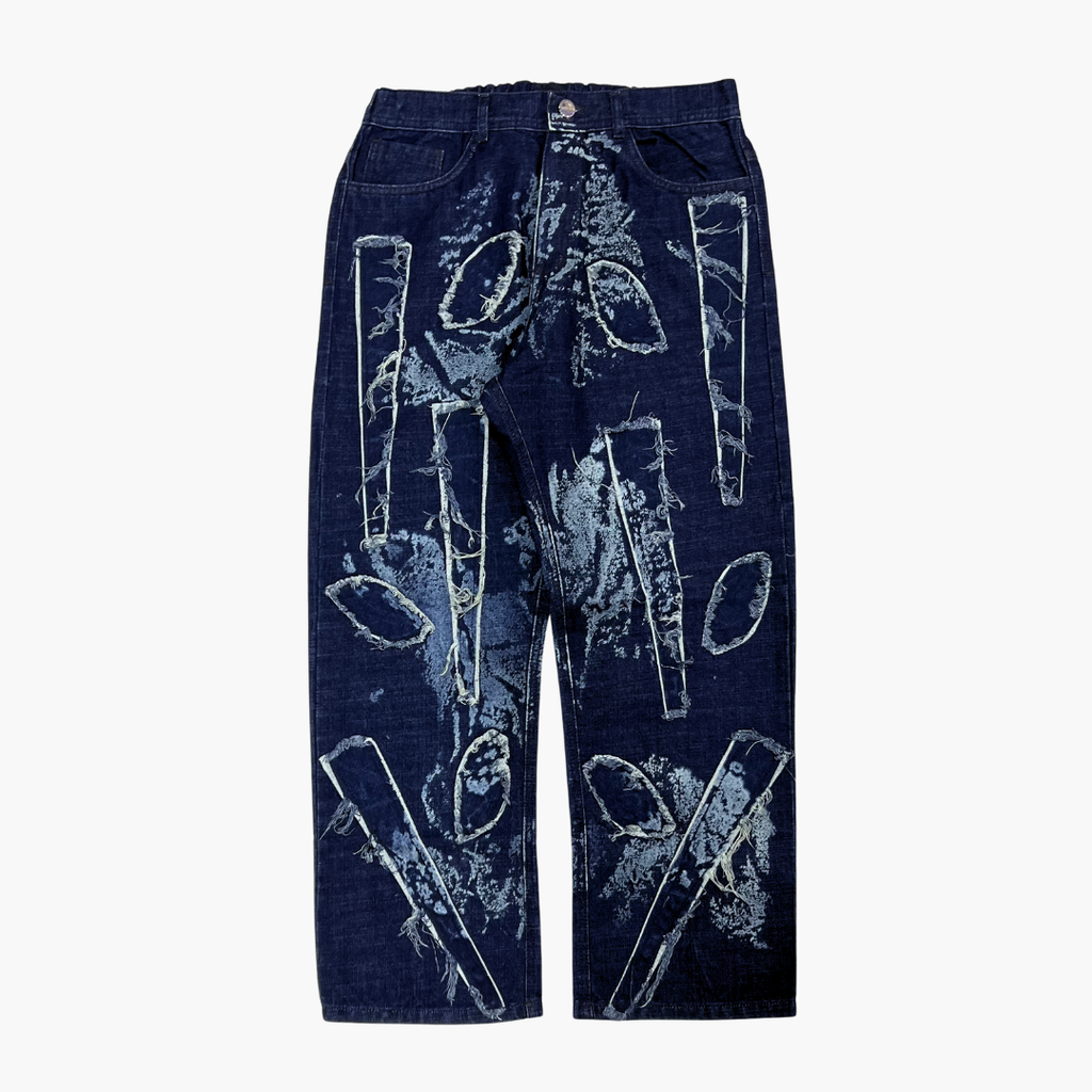 Semi Baggy Jean Eyes | Jean Semi Baggy de Moda Streetwear - Nodoka Magik