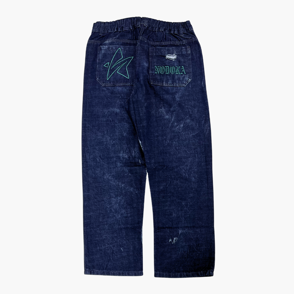Semi Baggy Jean Eyes | Jean Semi Baggy de Moda Streetwear - Nodoka Magik