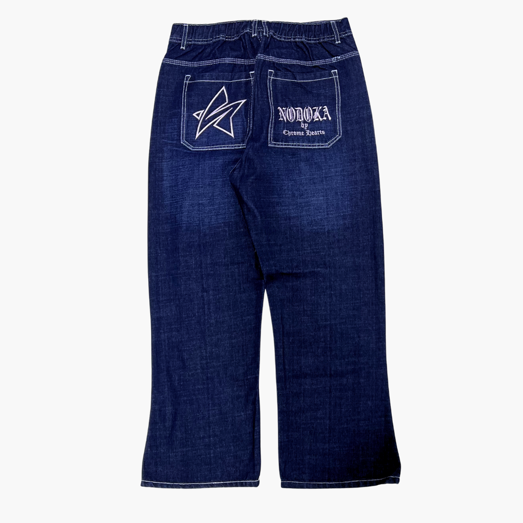 Flared Semi Baggy Jean ETERNAL | Jean Flared Semi Baggy de Moda Streetwear - Nodoka Magik