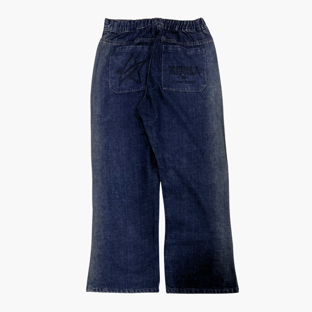 Flared Semi Baggy Jean Ghost | Jean Flared Semi Baggy de Moda Streetwear - Nodoka Magik