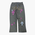 Flared Semi Baggy Jean ETERNAL | Jean Flared Semi Baggy de Moda Streetwear - Nodoka Magik