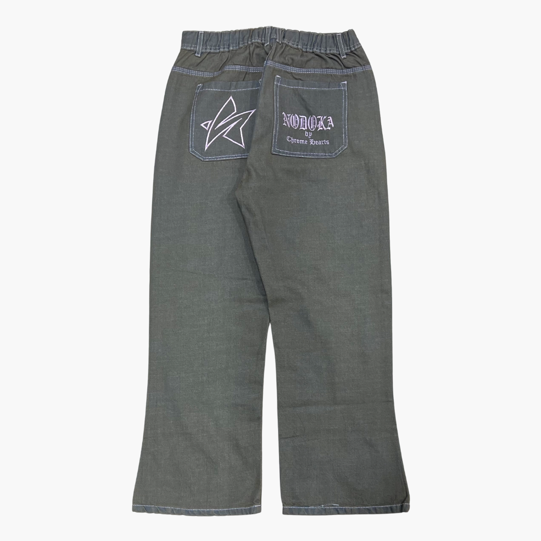 Flared Semi Baggy Jean ETERNAL | Jean Flared Semi Baggy de Moda Streetwear - Nodoka Magik