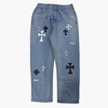 Semi Baggy Jean ETERNAL | Jean Semi Baggy de Moda Streetwear - Nodoka Magik