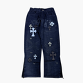 Flared Semi Baggy Jean ETERNAL | Jean Flared Semi Baggy de Moda Streetwear - Nodoka Magik