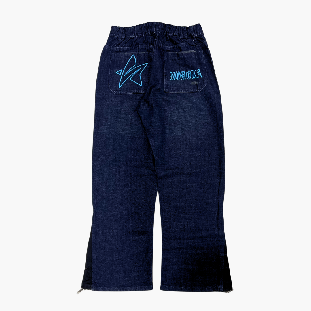 Flared Semi Baggy Jean ETERNAL | Jean Flared Semi Baggy de Moda Streetwear - Nodoka Magik