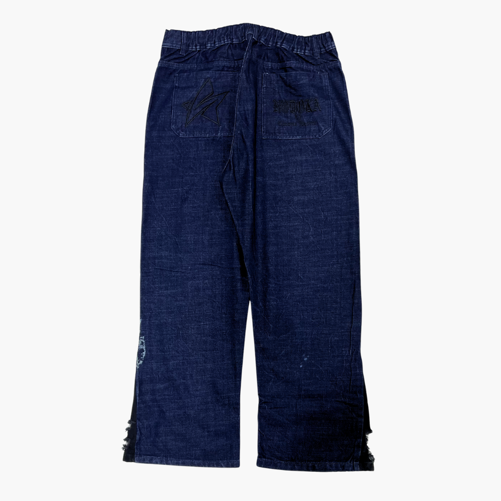 Flared Semi Baggy Jean ETERNAL | Jean Flared Semi Baggy de Moda Streetwear - Nodoka Magik