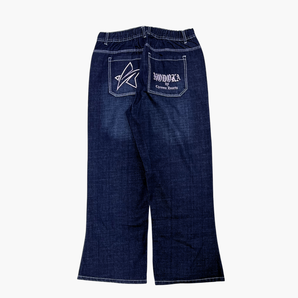 Flared Semi Baggy Jean ETERNAL | Jean Flared Semi Baggy de Moda Streetwear - Nodoka Magik