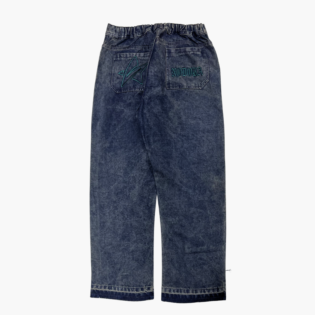 Semi Baggy Jean | Jean Semi Baggy de Moda Streetwear - Nodoka Magik