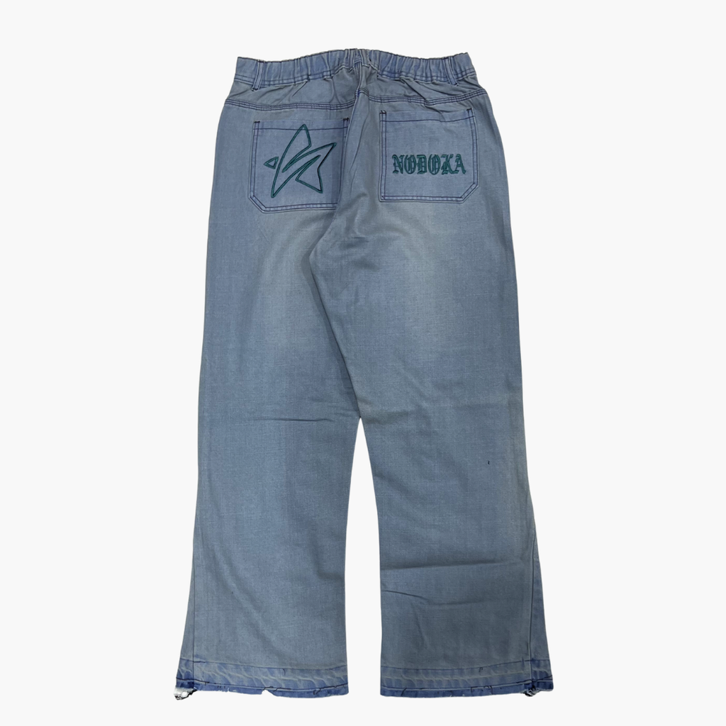 Flared Semi Baggy Jean Nodoka | Jean Flared Semi Baggy de Moda Streetwear - Nodoka Magik