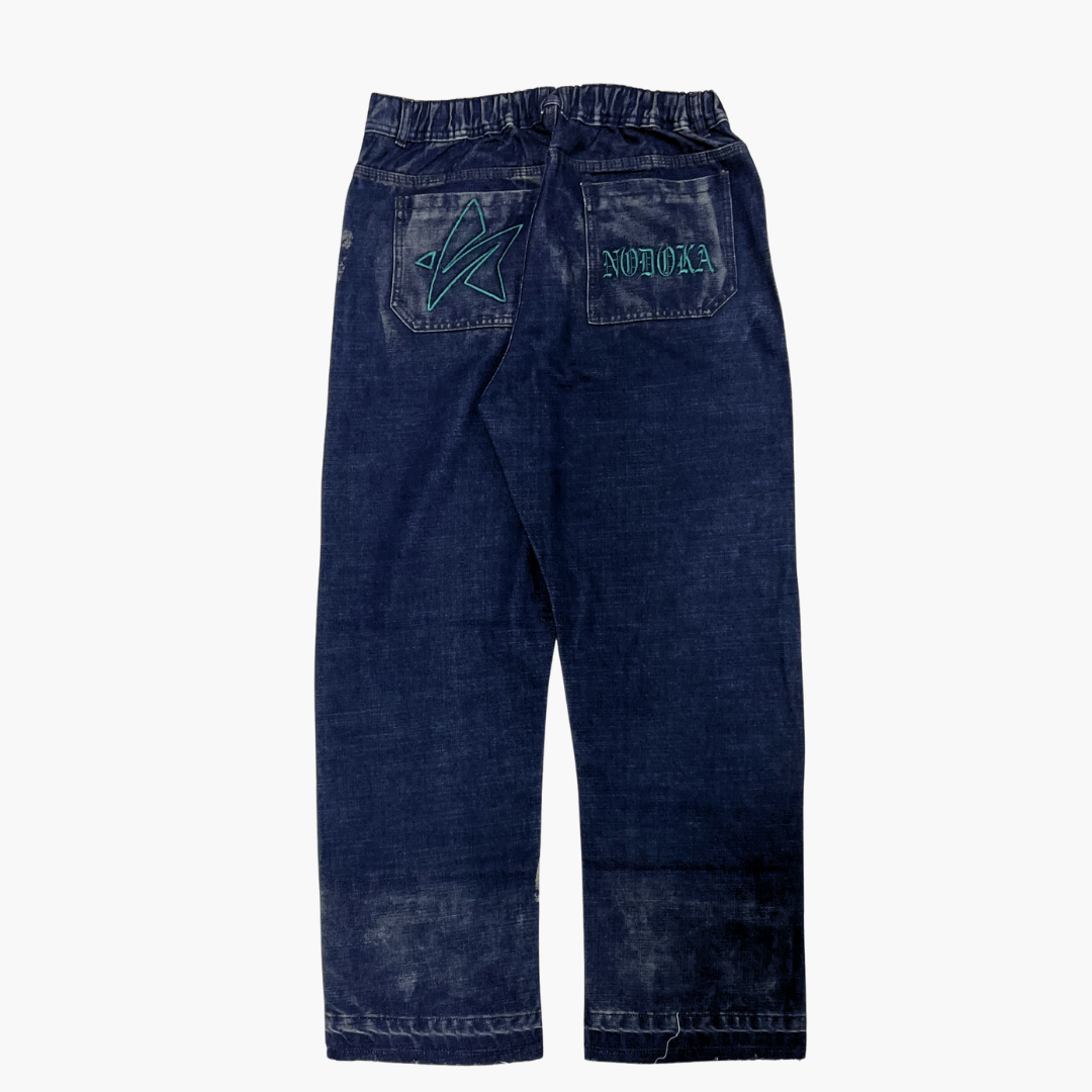 Semi Baggy Jean | Jean Semi Baggy de Moda Streetwear - Nodoka Magik