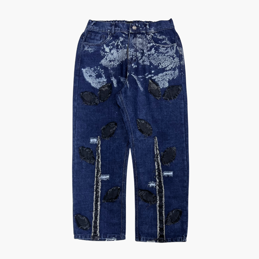 Semi Baggy Jean Eyes | Jean Semi Baggy de Moda Streetwear - Nodoka Magik