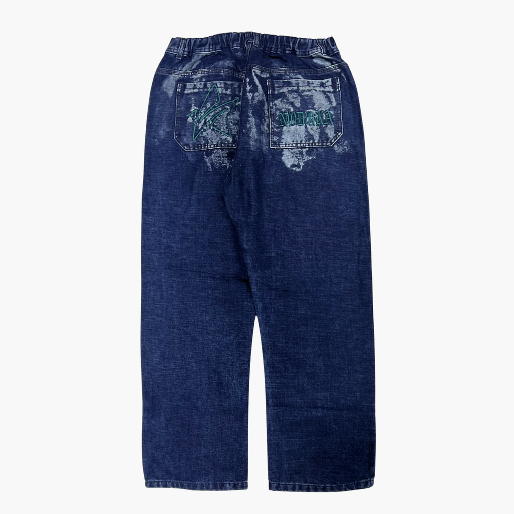 Semi Baggy Jean Eyes | Jean Semi Baggy de Moda Streetwear - Nodoka Magik