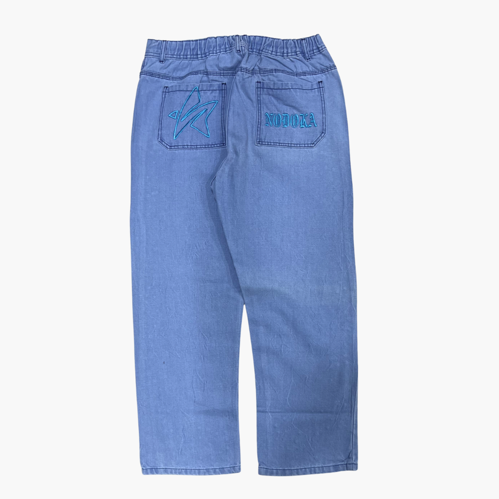 Semi Baggy Jean Ghost | Jean Semi Baggy de Moda Streetwear - Nodoka Magik